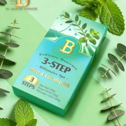 3-Step Spa Pedicure Manicure – Mint & Eucalytus