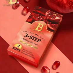3-Step Spa Pedicure Manicure – Pomegranate