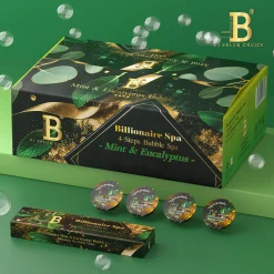 4 Steps Luxury Bubble Spa - Mint & Eucalyptus