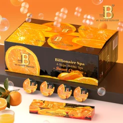 4 Steps Luxury Bubble Spa - Sweet Orange