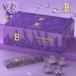 4 Steps Luxury Bubble Spa - Lavender